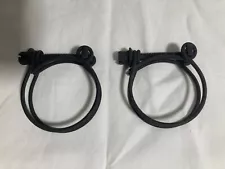 1-3/4” steel double wire hose clamps 1.75" hose clamps vintage style Lot Of 2