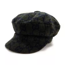 Gucci beret Greens Wool 437823