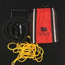 30' Human Slingshot Banshee Bungee Original Cord Snowboard/Skimboard/Water + Bag