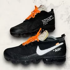 Nike Off-White x Air VaporMax The Ten Athletic Casual Shoes Men’s Size 9.5