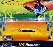 Jada 49 1949 Cadillac Rick Dore Kustoms Road Rats Hot Rod Car Rare 1:64