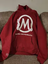 Limited Edition Red Mamba And Mambacita Hoodie Adult XL -- NEW WITH TAG