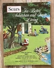 Vintage home Sears Suburban & Farm Living catalog rural supplies tractors 1967