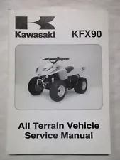 2007 KAWASAKI KFX90 ALL TERRAIN VEHICLE SERVICE MANUAL 99924-1371-01