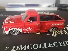 Just Trucks 1969 CHEVY truck C10 STEPSIDE Vehicle red Diecast Jada Nice HTF