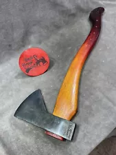 Vintage Norlund Hudson Bay Axe Hatchet JESSE REED handle