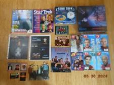 Collection of Star Trek Items from the Original thru Voyager