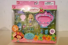 2004 Strawberry Shortcake Seashell Spa W/ Angel Cake Mib Bandai