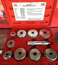 Mac Tools 10-PC. Race Bearing and Seal Driver Set w/ Hard Case BRD129A