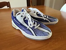 Brunswick Bowling Shoes Blue And White Sneaker Size 7 Bloom