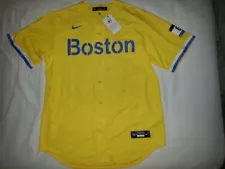 $160 Nike Boston Red Sox City Connect Rep #2 Jersey Mens L NWT