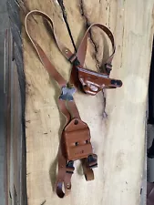 Galco Miami Classic Shoulder Holster System for Glock - Brown Used