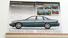 1994 1995 1996 CHEVROLET IMPALA SS ORIGINAL 2007 ARTICLE