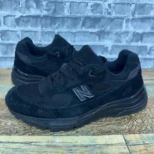 New Balance 992 Triple Black M992EA Made In USA Mens Size 6.5 Rare