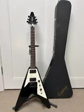 Epiphone '67 Flying V 1989 - Ebony w/OHSC