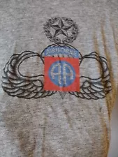 82nd Airborne Shirt - Issued in 1980s for Physical Training - Very Used - Size S