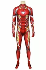 Avengers Infinity War Endgame Iron Man Cosplay Costume Body-suit Zentai Tight