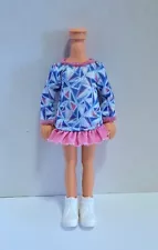 Mattel Barbie Chelsea Doll Clothes YOU CAN BE ANYTHING Winter Dress + Shoes