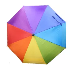 Totes Unisex Golf Umbrella Rainbow Multicolor Large 51” 9643 KYJ10