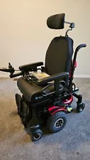 new red, quantam electric wheelchair for sale. Never used