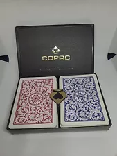 Copag Plastic Playing Cards In Storage Case Cards