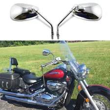 For Suzuki Intruder Volusia VL800 VS1400GLP Motorcycle Rear View Side Mirrors US