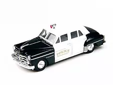 Classic Metal Works 30246 HO Mini Metals 1950 Dodge Meadowbrook Sedan Police Car