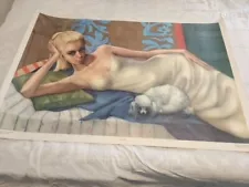 VINTAGE COLLECTIBLE ART PRINTS BY MARGARET KEANE RARE "CIRCA"