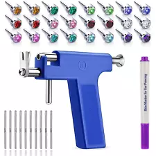 Ear Piercing Kit,Premium Ear Piercing Gun Kit with Hypoallergenic Piercing Studs