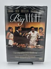 Big Night (DVD, 1998) Minnie Driver / Stanley Tucci New Sealed OOP