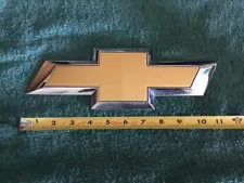 Genuine GM OEM 14-19 Chevy Silverado Colorado Rear Tailgate Emblem Bowtie GOLD