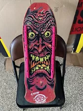 Santa Cruz Rob Roskopp Vintage Skateboard Deck BLACKTOP SERIES L TD Pro Model