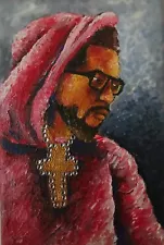 Kendrick Lamar Live Original Miniature Painting for sale