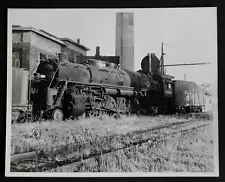 FRISCO Locomotive Steam Engine 4509 Photograph 8x10 Vtg 1950s Railroad Railway