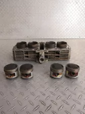 1982 82 KAWASAKI KZ550C KZ 550 LTD ENGINE CYLINDER JUGS & PISTONS (For: Kawasaki 550 LTD)