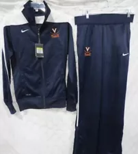 Nike 2-Piece Jumpsuit UVA Tennis Tracksuit Woman's Size S (NWT)