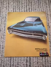 New Listing1970 Plymouth Fury Sales Brochures