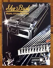 Rare Sho~Bud Pedal Steel Guitar Brochure & Order Form - Original