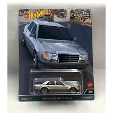 Hot Wheels Car Culture Mercedes-Benz 500E Silver Die Cast