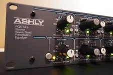 Ashly PQX 572 Stereo Seven Band Parametric Equalizer - Pro Audio Powerhouse!