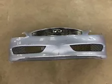 08-10 INFINITI G37 CONVERTIBLE-COUPE FRONT BUMPER COVER ASSEMBLY, OEM LOT3381