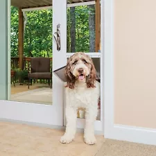 PetSafe 1-Piece Sliding Glass Pet Door for Dogs & Cats - PPA11-16640