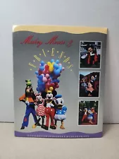 Mickey Mouse And Friends A Collection Of 8 Color Prints 8x10 Vintage