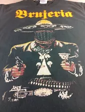 Vintage BRUJERIA Concert OG T-shirt GRINDCRUSHER Earache Metal Grindcore Napalm