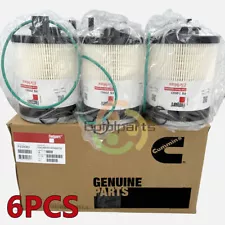 6X Fleetguard FS20083 Fuel Water Separator Filter Fit Cummins ISX DD13 DD15 DD16 (For: Western Star 5700XE)