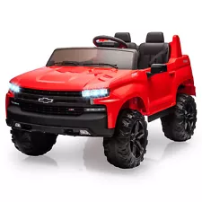 24V 2-Seater Ride On Electric Car Toys Licensed Chevrolet Power Wheels Red