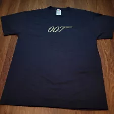 Vintage Goldeneye 007 Shirt Mens L 1995 Movie Shirt Promo N64 Game James Bond