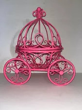 Cinderella Metal Carriage Centerpiece or Toy Wedding Summer Decor