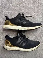 Size 12 adidas UltraBoost 2.0 Limited Black Gold Medal 2016 Running Shoes