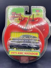 Motor Max Fresh Cherries 1:64 Scale 1975 AMC Matador Black Vintage Collectible